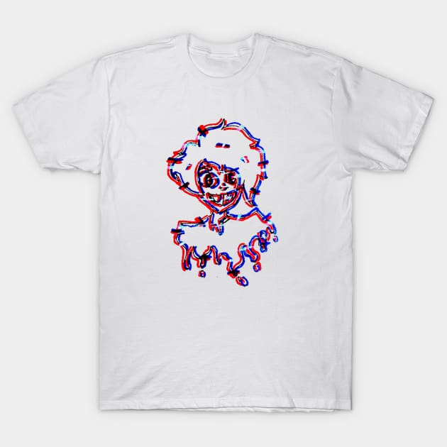 Glitch T-Shirt by Geekiestcountrygal